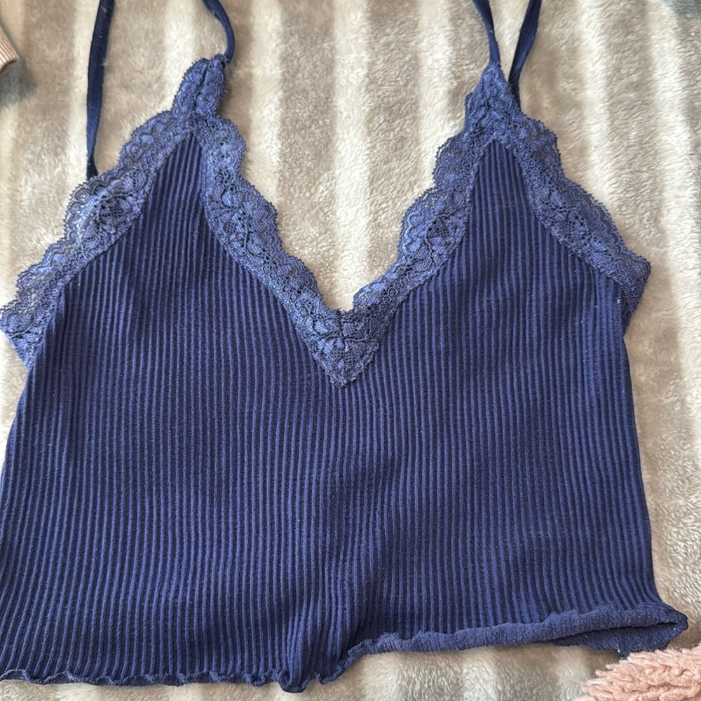 Garage cropped tank top
